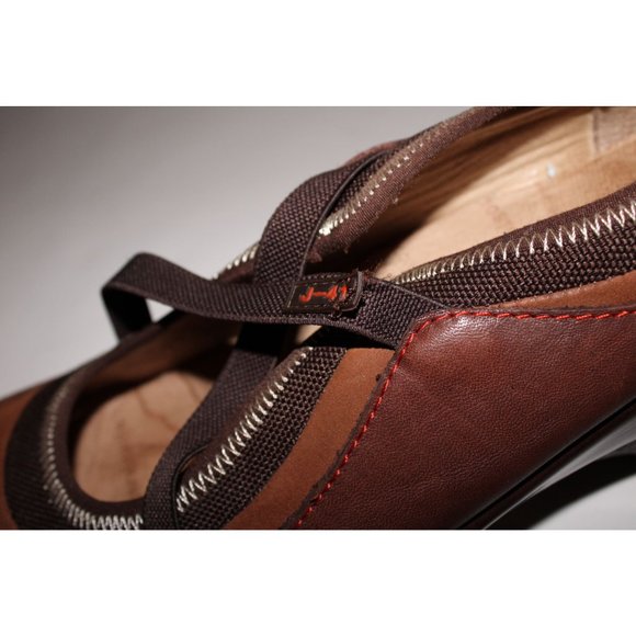 J -14 adventure on comfort slip on clog brown size 11 womens - Picture 7 of 13